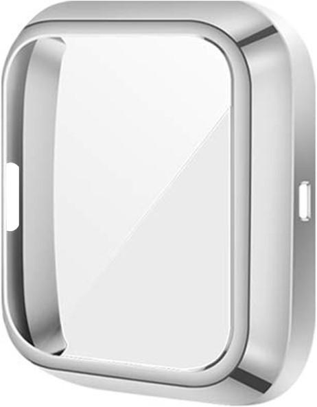 Produktbild Cover-Discount Fitbit Versa 2 - Gummi Schutz Case silber