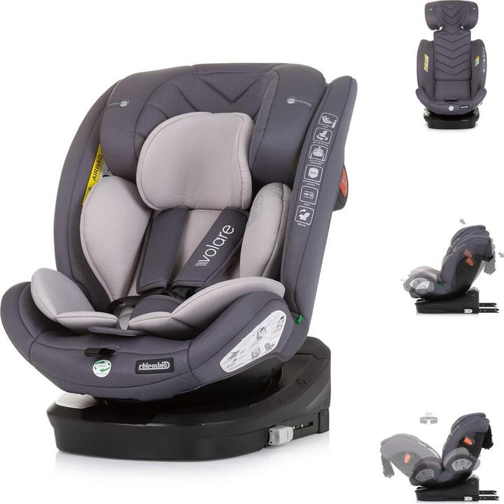 Chipolino Autositz Volare i-Size Isofix (Reboarder, ECE R129/i-Size Norm)