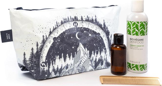 Immagine prodotto Paprcuts Borsa da toilette Foresta di Mezzanotte