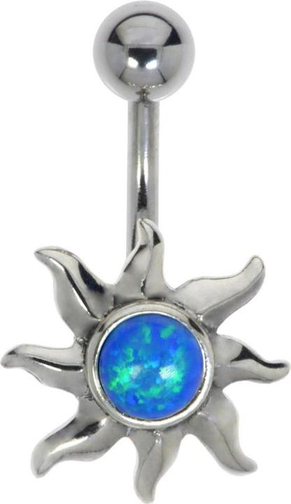 Produktbild Bijouteria Bauchpiercing (Chirurgenstahl 316L, Schmuckstein, Silber 925)