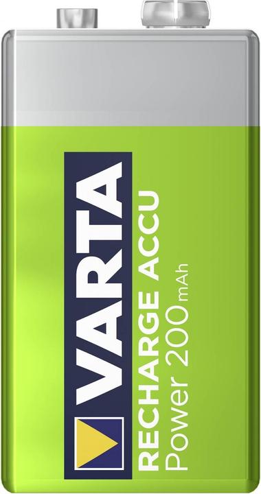 Produktbild Varta Recharge Accu Power (1 Stk., 9V Block, 200 mAh)