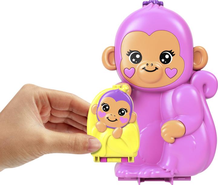 Produktbild Polly Pocket Spielset Affenmama und Baby