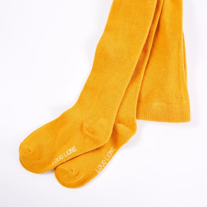 Produktbild VidaXL Kinderstrumpfhose Ocker 116,Farbe: Ocker,Material: 75 (116)