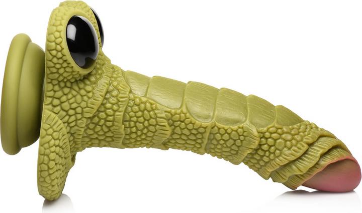 Image du produit Creature Cocks Swamp Monster Scaly Silicone Dildo - Black