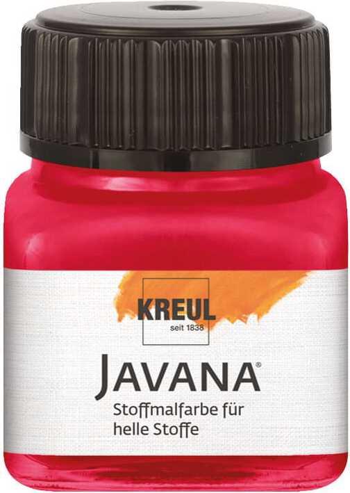 Produktbild Kreul Stoffmalfarbe Tex Sunny helle Stoffe (Karminrot, 20 ml)