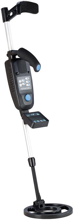 AGT Digital Metalldetektor Profi mit Metall- & Tiefenerkennung, wasserfest