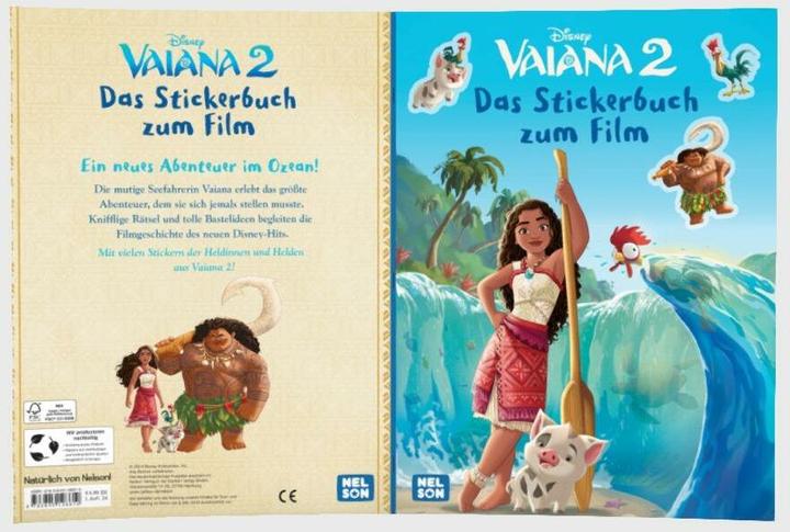 Produktbild Vaiana 2: Das Stickerbuch zum Film