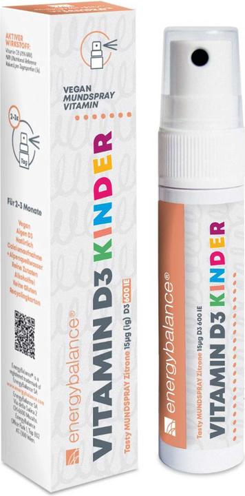 Actual product image Energybalance Vitamin D3 children (1 Piece, Spray, 0.03 g)