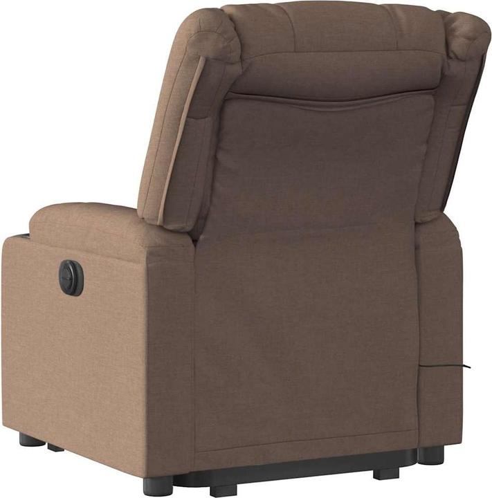 Produktbild VidaXL Massagesessel mit Aufstehhilfe Braun Stoff