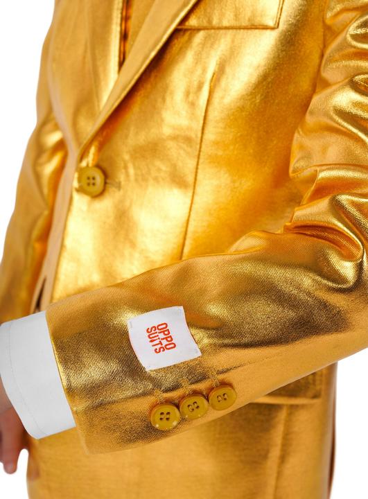 Actual product image OppoSuits Boys Groovy Gold suit for children (122, 128)
