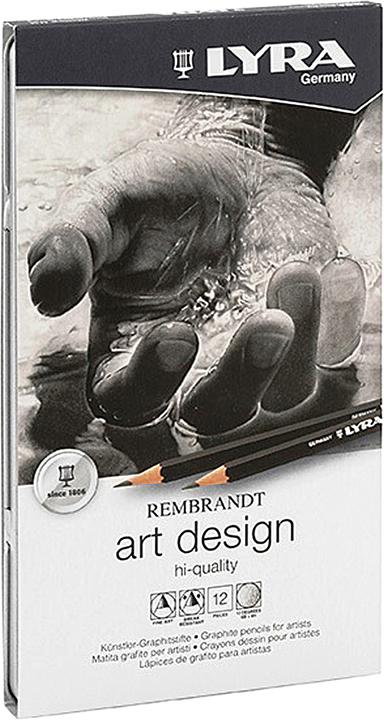 Produktbild Lyra Graphitstift 'Art Design' (12 x)