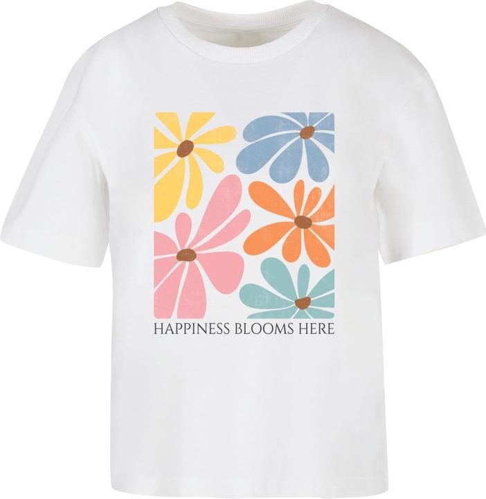 Produktbild Merchcode Ladies Happiness Blooms Here Tee - 192543 (M)