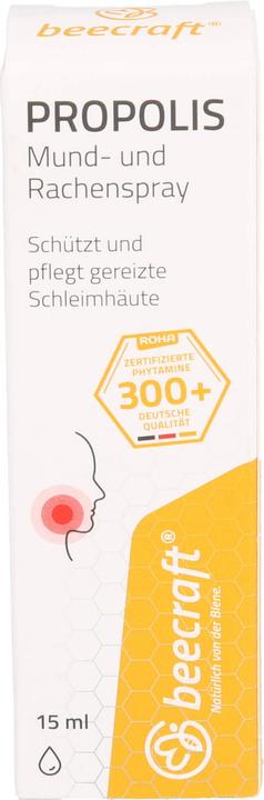 Produktbild Sanhelios beecraft Propolis Mund- und Rachenspray, 15 ml Lösung (15 ml)