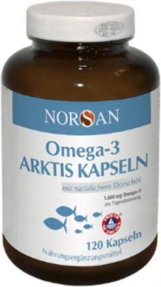 Image du produit Norsan Oméga-3 Arctique (120 pièce(s), Capsules)