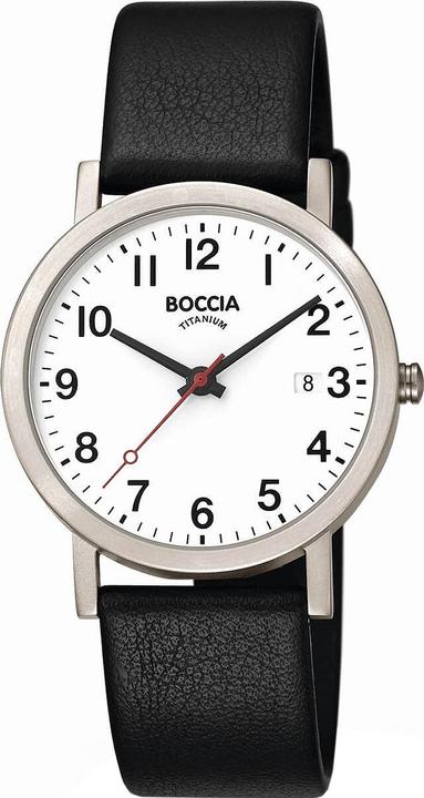 Boccia 3622-03 Herrenuhr Titanium 38mm 5ATM (Analoguhr, 38 mm)