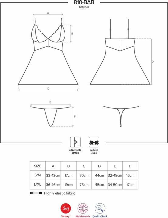 Immagine prodotto Obsessive Victoria (L, XL)