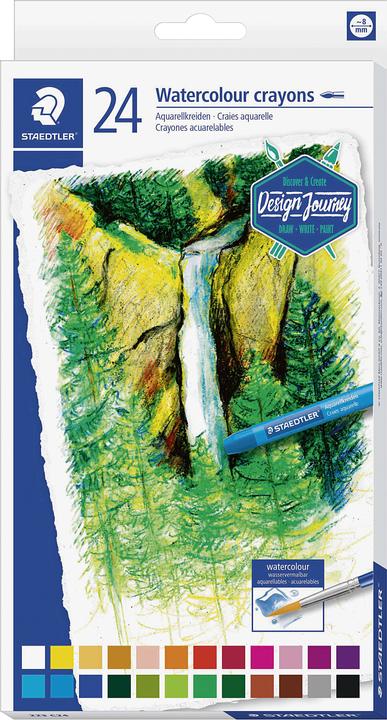 Produktbild Staedtler Aquarellkreide 'Design Journey' (Mehrfarbig, Multicolor, 1 x)