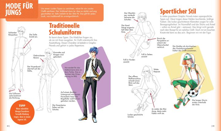 Actual product image Dein ultimativer Manga-Anime-Zeichenkurs – Fashion – Starke Charaktere in stylischen Outfits (German, Christopher Hart, 2021)