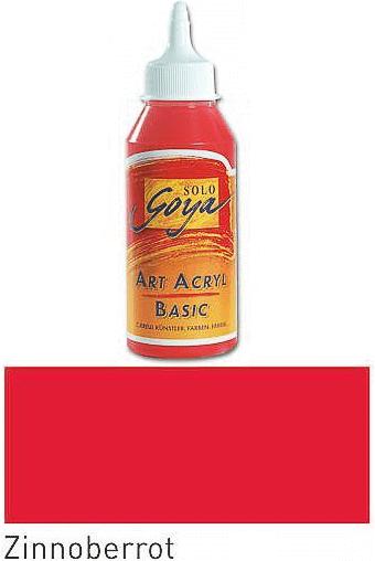 Actual product image Kreul Basic acrylic 250ml (vermilion, 250 ml)