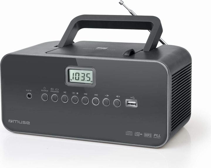 Actual product image Muse Portable radio M-28DG USB port, AUX in (FM, MW, PLL)