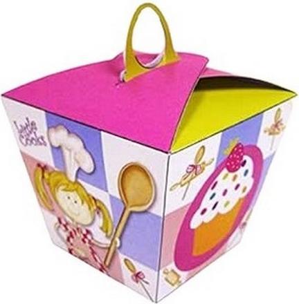 Immagine prodotto Little Cooks Cartone Scatola Porta Torta Misura Confezione 6