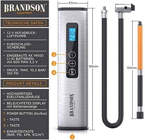 Produktbild Brandson Elektrischer Kompressor