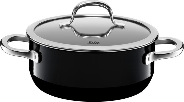 Produktbild Silit m.D.20cm Passion Black (16 cm, Bräter + Schmortopf, Keramik)