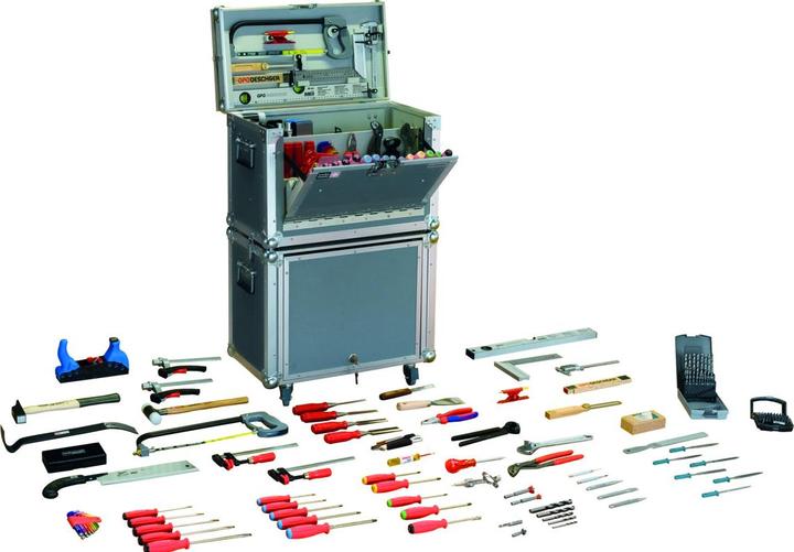 Actual product image OPO Leichtb-Schreinerkiste COMBI gefüllt (65 pieces)