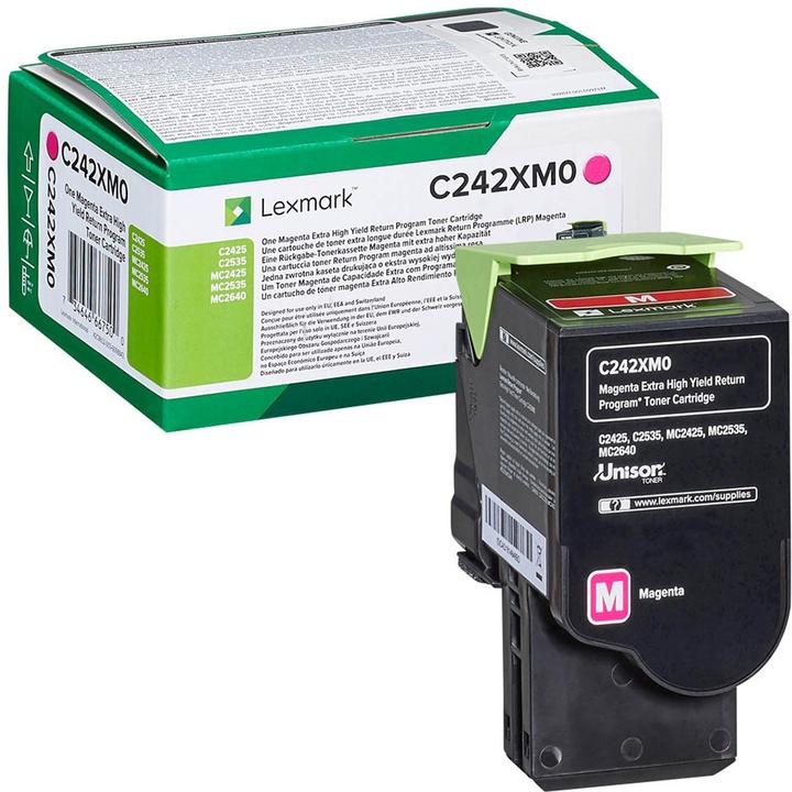Actual product image Lexmark C242XM0 (M)