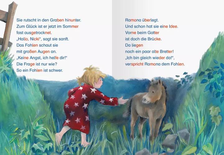 Produktbild Ravensburger Leserabe mit Mildenberger Silbenmethode: Pferdegeschichten (Deutsch, Julia Boehme, Dorothea Ackroyd, 2023)