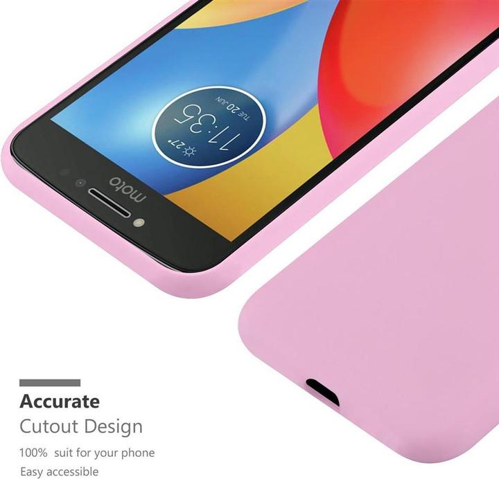 Actual product image Cadorabo TPU Candy Cover (Motorola Moto E4 Plus)