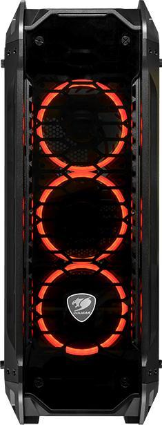 Actual product image Cougar Gaming Panzer-G Midi-Tower Black (ATX, Mini-ITX, mATX, SSI CEB)