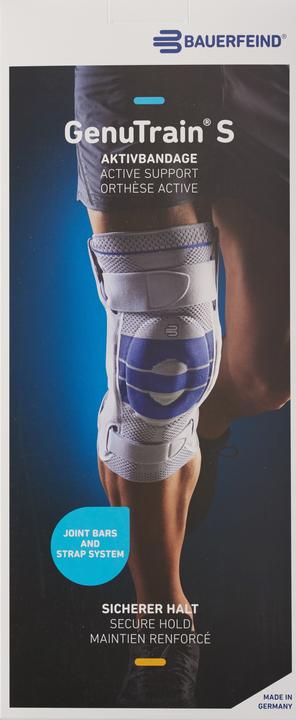 Image du produit GenuTrain S Aktivbandage Grösse 3 links titan (3)