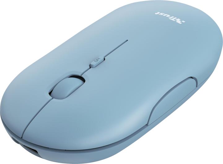 Actual product image Trust Mouse Puck Rechargeable Blue (Wireless)