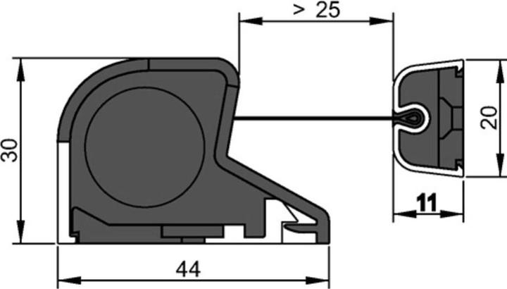 Actual product image Athmer Finger guard NR-30