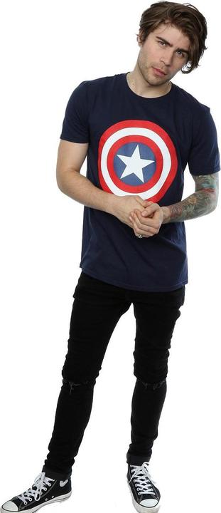 Immagine prodotto Maglietta Capitan America Shield Uomo (XL)