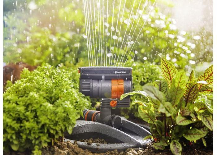 Actual product image Gardena AquaZoom compact (Square sprinkler)