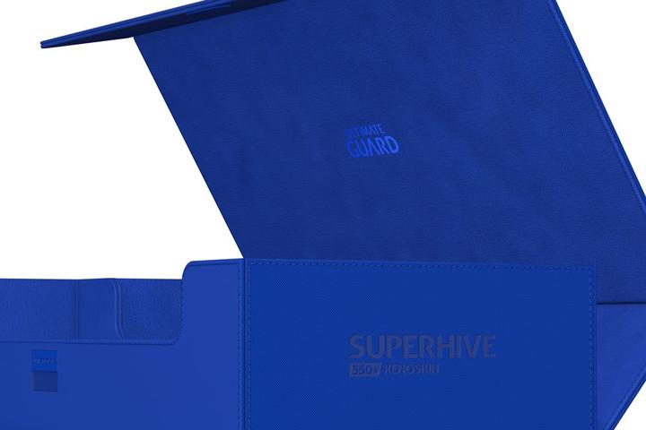 Actual product image Ultimate Guard Card Box XenoSkin Superhive 550+ Blue