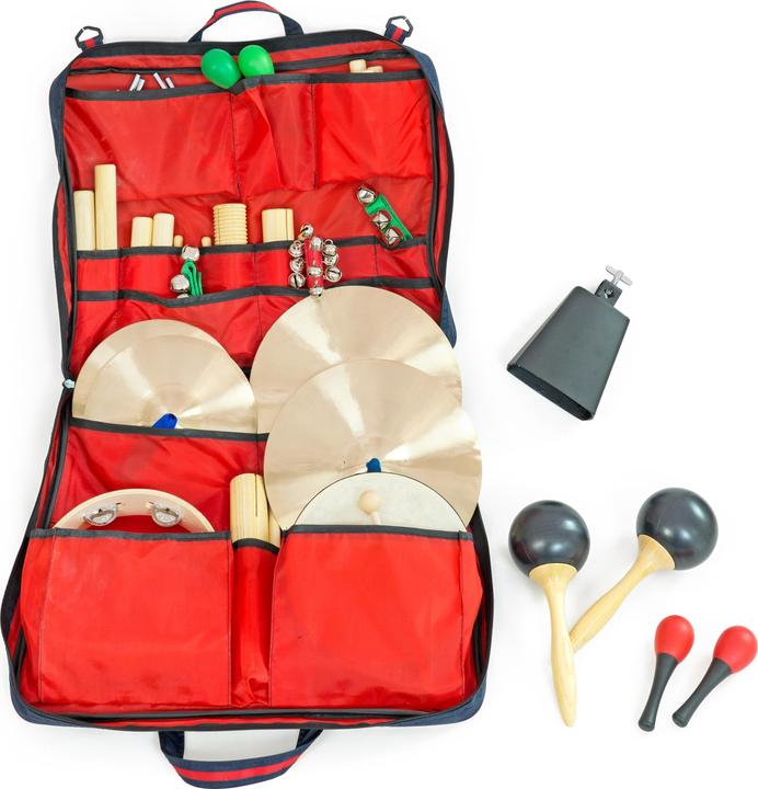 Produktbild Betzold Musik Percussions-Tasche mit 24 Instrumenten (Perkussion)