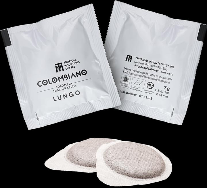 Produktbild Tropical Mountains COLOMBIANO Lungo Bio Fair Trade (10 x Port.)