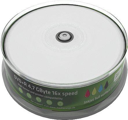 MediaRange DVD+R 4.7GB, 25er Spindel (25 x)