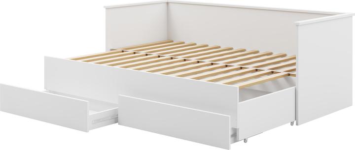 Actual product image ADRK Furniture Double bed with mattresses HELA II 200x80 (200 x 80 cm)