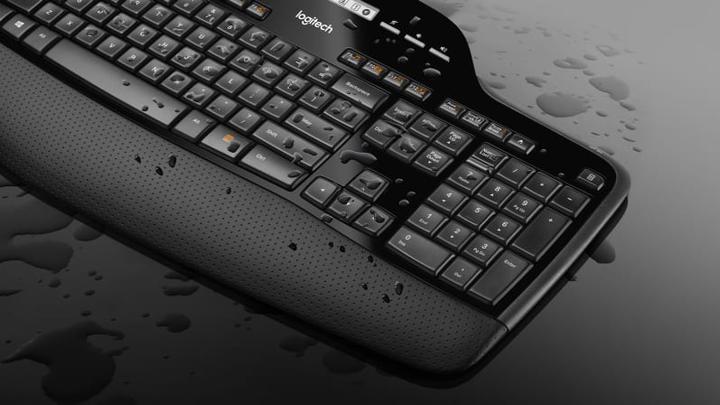 Immagine prodotto Logitech Tastiera+mouse wireless MK710 nero nei punti vendita (DE, Senza fili)