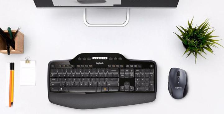 Immagine prodotto Logitech Tastiera+mouse wireless MK710 nero nei punti vendita (DE, Senza fili)