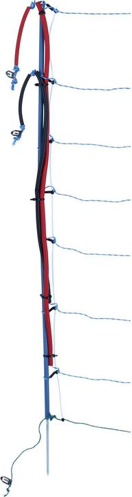 Produktbild Kerbl AKO TitanNet Premium Vario,50m,+/- weiss/blau, 108cm, Einzelspitz, 27830