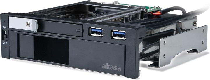 Image du produit Akasa Lokstor M51 Boîtier pour disques de stockage avec connecteurs avant