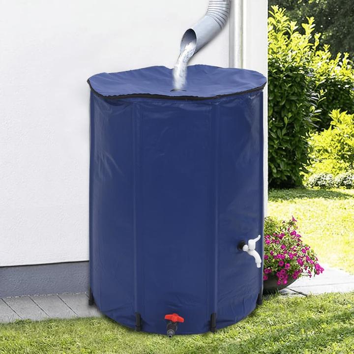 Actual product image VidaXL Water tank with tap Foldable 750 L PVC (750 l)