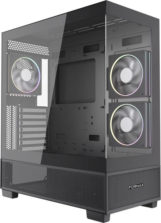 Actual product image Gembird Computer components Gaming Computer Case Fornax X550 (ITX, ATX, E-ATX, mATX)
