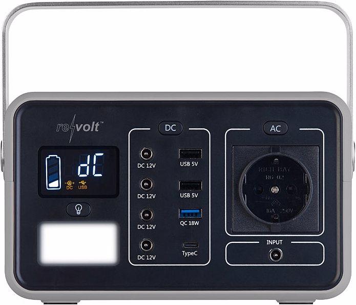 Produktbild Revolt Powerbank & Solar-Konverter (222 Wh, 2.35 kg)