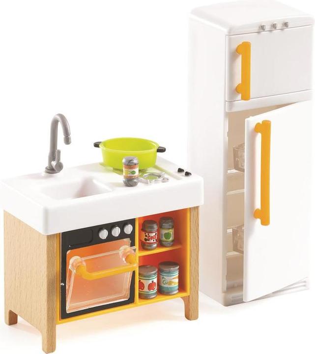 Produktbild Djeco Puppenhaus Küche kompakt